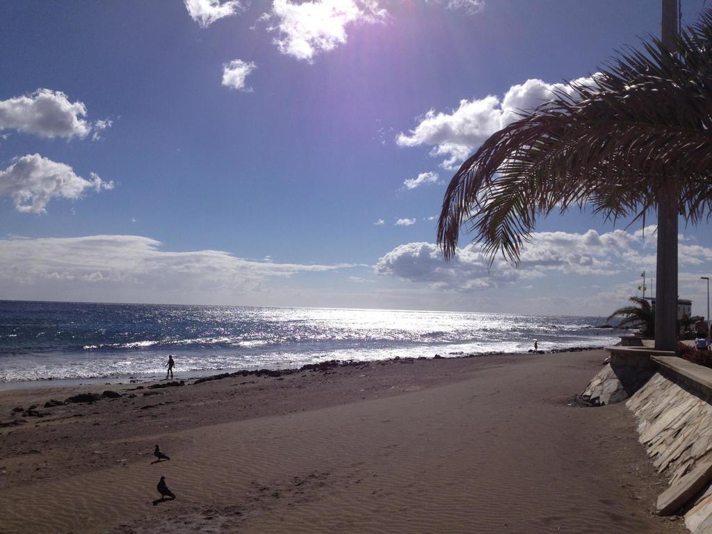 Beachfront Apartment Siesta 21 San Agustin Playa Exterior foto